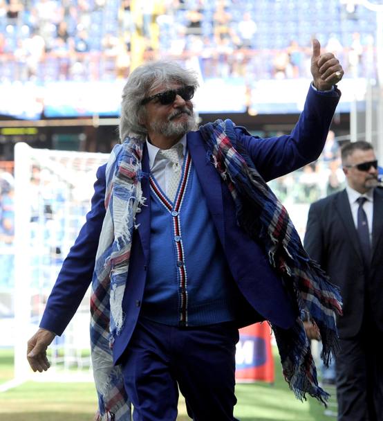 Ripartiamo per dall&#39;inizio e riviviamo attraverso le immagini Sampdoria-Inter. Grande spettacolo in questa domenica al Marassi, appuntamento al quale non manca certo il presidente blucerchiato Massimo Ferrero.
